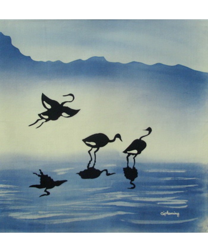 Herons- Blue